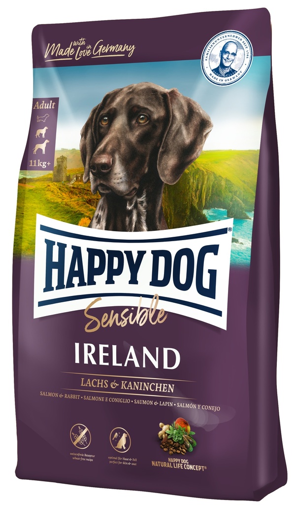 HAPPY DOGSENSIBLE ADULT 11KGS+ IRELAND 12.5KGS
