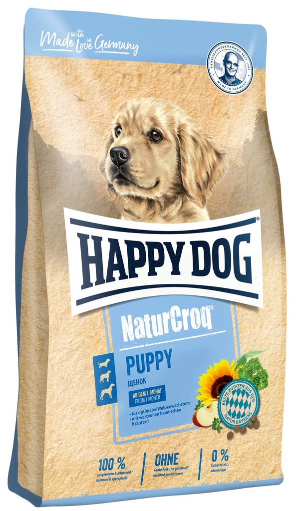 HAPPY DOG NATURCROQ PUPPY  4 KGS