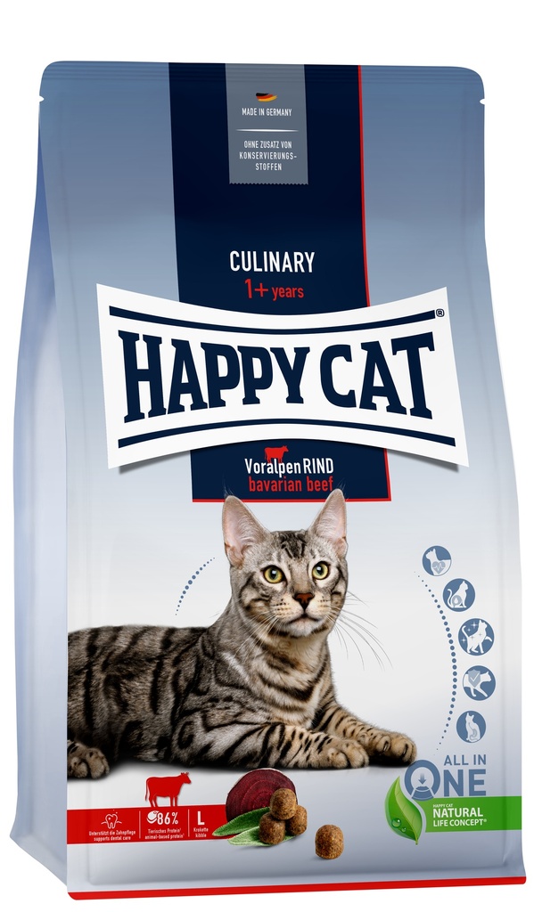 HAPPY CAT CULINARY TERNERA 4 Kg.