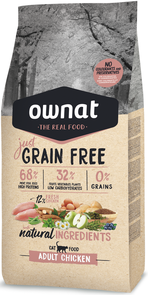 [8429037017003] OWNAT GATO GF JUST ADULT CHICKEN 8 Kg.